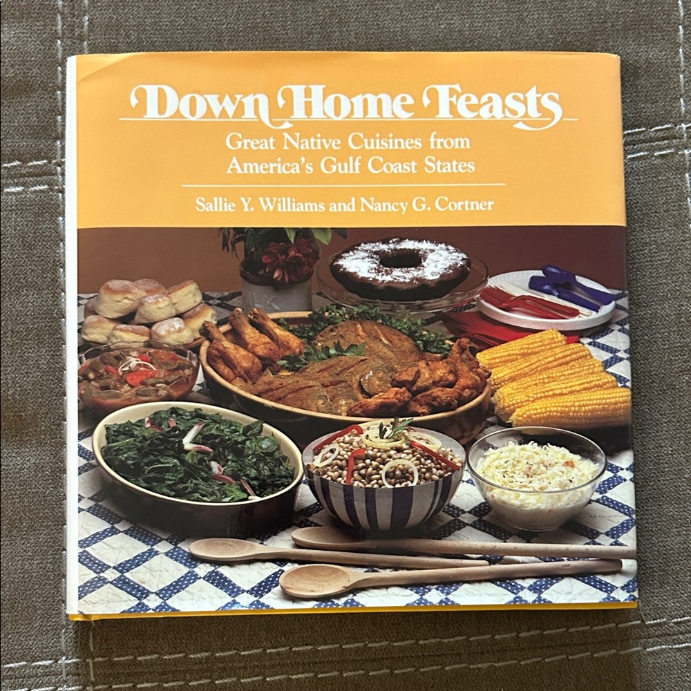 Down Home Feasts Cookbook - Orange Cover
